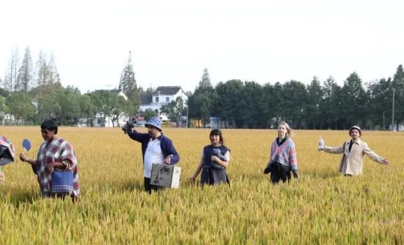 非遗松江布藏着时尚密码外国朋友玩出了哪些新花样？｜新民侨梁